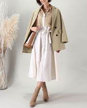 トレンチモチーフウエストベルトシャツワンピース - select store mirror meトレンチモチーフウエストベルトシャツワンピース238772352mirror meselect store mirror me238772352S