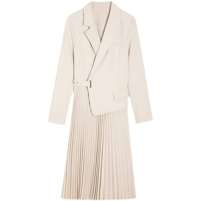 洗練された美しさを纏う、ディテールアシンメトリースーツ型ワンピース - select store mirror me洗練された美しさを纏う、ディテールアシンメトリースーツ型ワンピース248469560mirror meselect store mirror me248469560ホワイトS