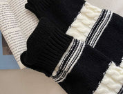 【高品質ウール25%】【動画あり】REMIXボーダーニットセーター - select store mirror me【高品質ウール25%】【動画あり】REMIXボーダーニットセーターmirror meselect store mirror meフリーサイズ