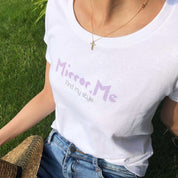 <ホワイト2点・パープル6点即納><インスタグラマー様ご愛用>Mirror.Me オリジナルロゴTシャツ 2色展開 - select store mirror me<ホワイト2点・パープル6点即納><インスタグラマー様ご愛用>Mirror.Me オリジナルロゴTシャツ 2色展開194489041mirror meselect store mirror me194489041【即納】ホワイト