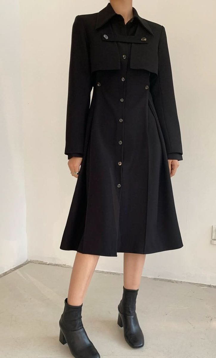 2WAYマテリアル変形ワンピース 2色展開 - select store mirror me2WAYマテリアル変形ワンピース 2色展開198868180mirror meselect store mirror me198868180アイボリーS