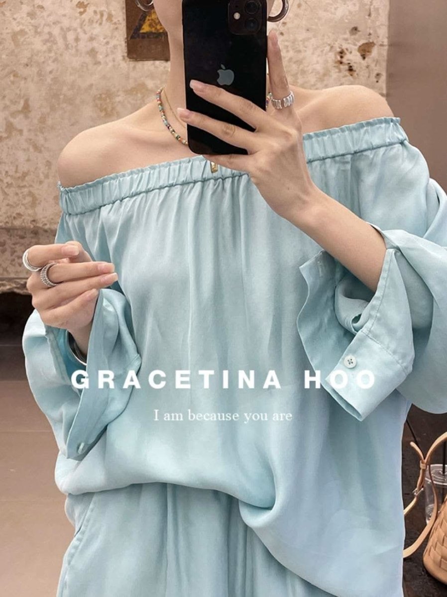 【動画あり】2WAYオフショルダーカラーセットアップ 3色展開 - select store mirror me【動画あり】2WAYオフショルダーカラーセットアップ 3色展開204750522mirror meselect store mirror me204750522ライトブルーS