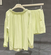 【動画あり】2WAYオフショルダーカラーセットアップ 3色展開 - select store mirror me【動画あり】2WAYオフショルダーカラーセットアップ 3色展開204750522mirror meselect store mirror me204750522ライトブルーS