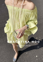 【動画あり】2WAYオフショルダーカラーセットアップ 3色展開 - select store mirror me【動画あり】2WAYオフショルダーカラーセットアップ 3色展開204750522mirror meselect store mirror me204750522ライトブルーS