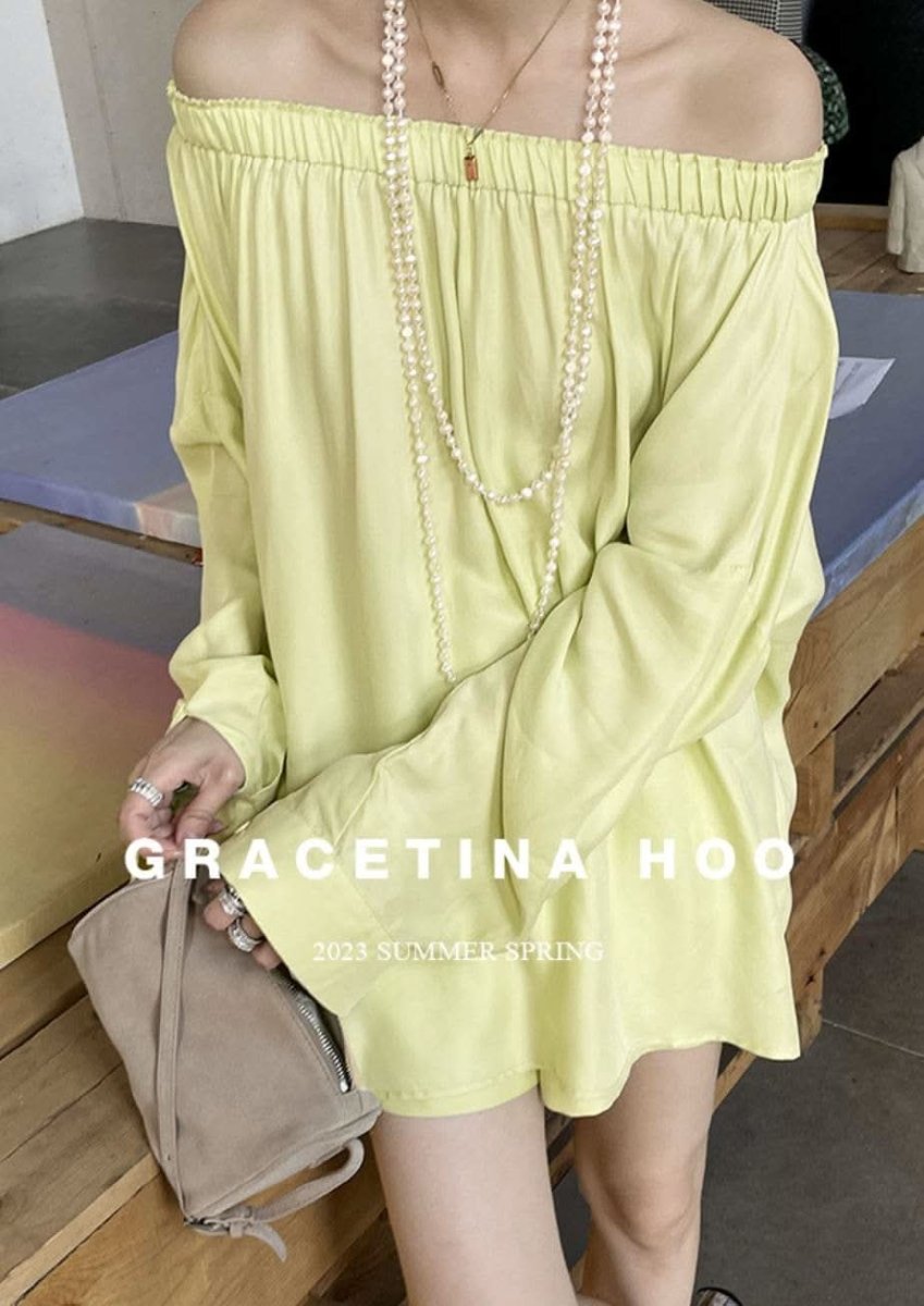 【動画あり】2WAYオフショルダーカラーセットアップ 3色展開 - select store mirror me【動画あり】2WAYオフショルダーカラーセットアップ 3色展開204750522mirror meselect store mirror me204750522ライトブルーS