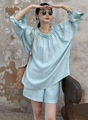 【動画あり】2WAYオフショルダーカラーセットアップ 3色展開 - select store mirror me【動画あり】2WAYオフショルダーカラーセットアップ 3色展開204750522mirror meselect store mirror me204750522ライトブルーS