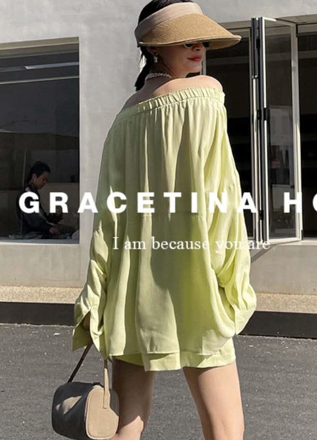 【動画あり】2WAYオフショルダーカラーセットアップ 3色展開 - select store mirror me【動画あり】2WAYオフショルダーカラーセットアップ 3色展開204750522mirror meselect store mirror me204750522ライトブルーS