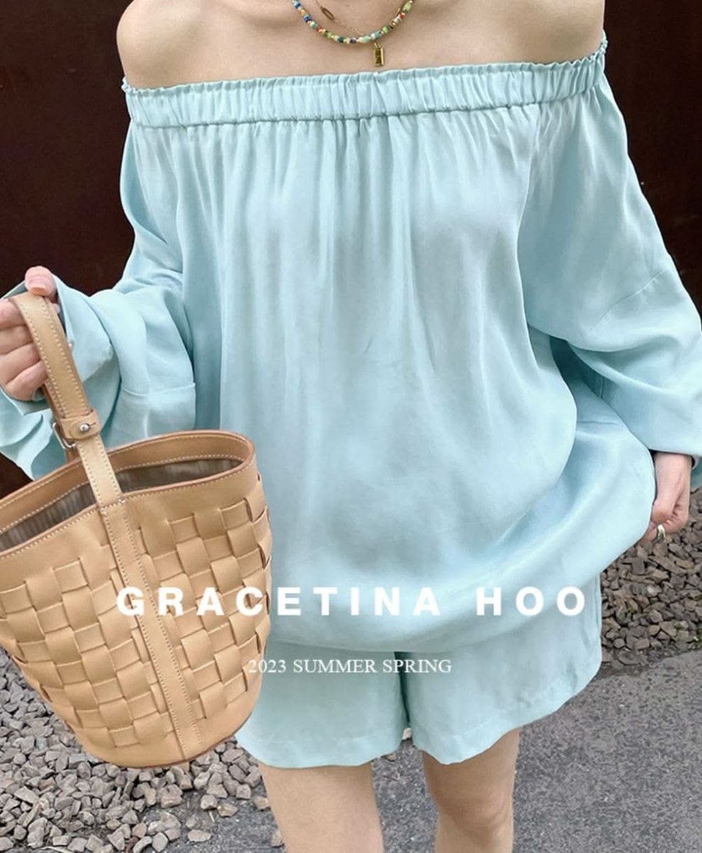 【動画あり】2WAYオフショルダーカラーセットアップ 3色展開 - select store mirror me【動画あり】2WAYオフショルダーカラーセットアップ 3色展開204750522mirror meselect store mirror me204750522ライトブルーS