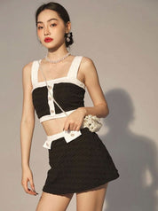 <2WAY可能!>【動画あり】バイカラー上品ボタンジャガードビキニ - select store mirror me<2WAY可能!>【動画あり】バイカラー上品ボタンジャガードビキニ121795989mirror meselect store mirror me121795989M