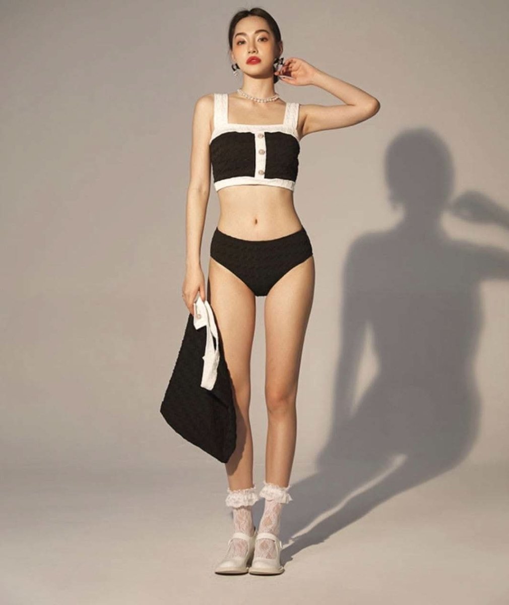 <2WAY可能!>【動画あり】バイカラー上品ボタンジャガードビキニ - select store mirror me<2WAY可能!>【動画あり】バイカラー上品ボタンジャガードビキニ121795989mirror meselect store mirror me121795989M