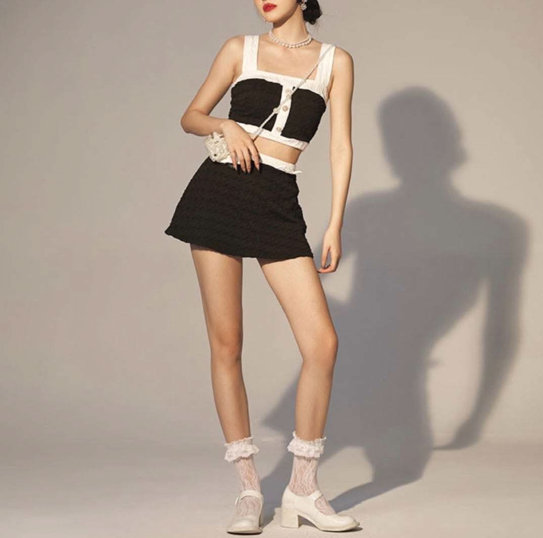 <2WAY可能!>【動画あり】バイカラー上品ボタンジャガードビキニ - select store mirror me<2WAY可能!>【動画あり】バイカラー上品ボタンジャガードビキニ121795989mirror meselect store mirror me121795989M