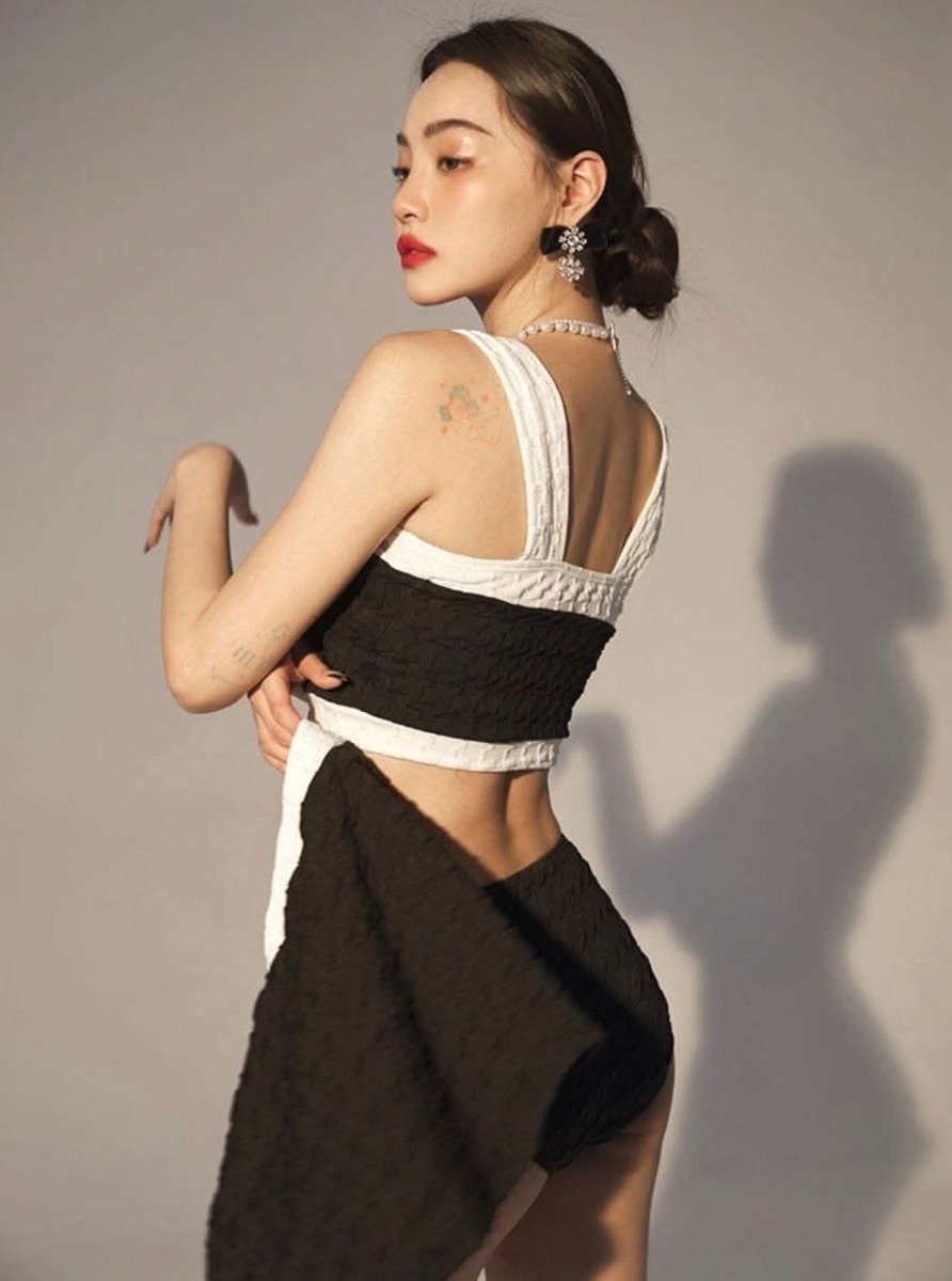 <2WAY可能!>【動画あり】バイカラー上品ボタンジャガードビキニ - select store mirror me<2WAY可能!>【動画あり】バイカラー上品ボタンジャガードビキニ121795989mirror meselect store mirror me121795989M