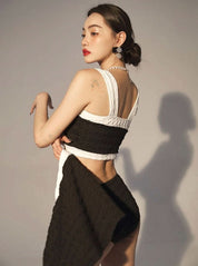 <2WAY可能!>【動画あり】バイカラー上品ボタンジャガードビキニ - select store mirror me<2WAY可能!>【動画あり】バイカラー上品ボタンジャガードビキニ121795989mirror meselect store mirror me121795989M