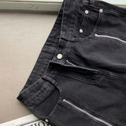 【動画あり】2WAYジップビッグスリットデニムパンツ - select store mirror me【動画あり】2WAYジップビッグスリットデニムパンツ185560678mirror meselect store mirror me185560678S