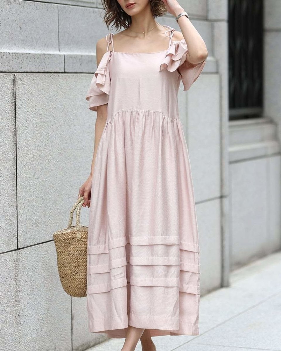 【動画あり】2WAYナチュラルカラーRAYワンピース 3色展開 - select store mirror me【動画あり】2WAYナチュラルカラーRAYワンピース 3色展開203498928mirror meselect store mirror me203498928ホワイトS