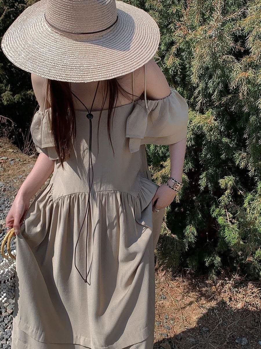 【動画あり】2WAYナチュラルカラーRAYワンピース 3色展開 - select store mirror me【動画あり】2WAYナチュラルカラーRAYワンピース 3色展開203498928mirror meselect store mirror me203498928ホワイトS