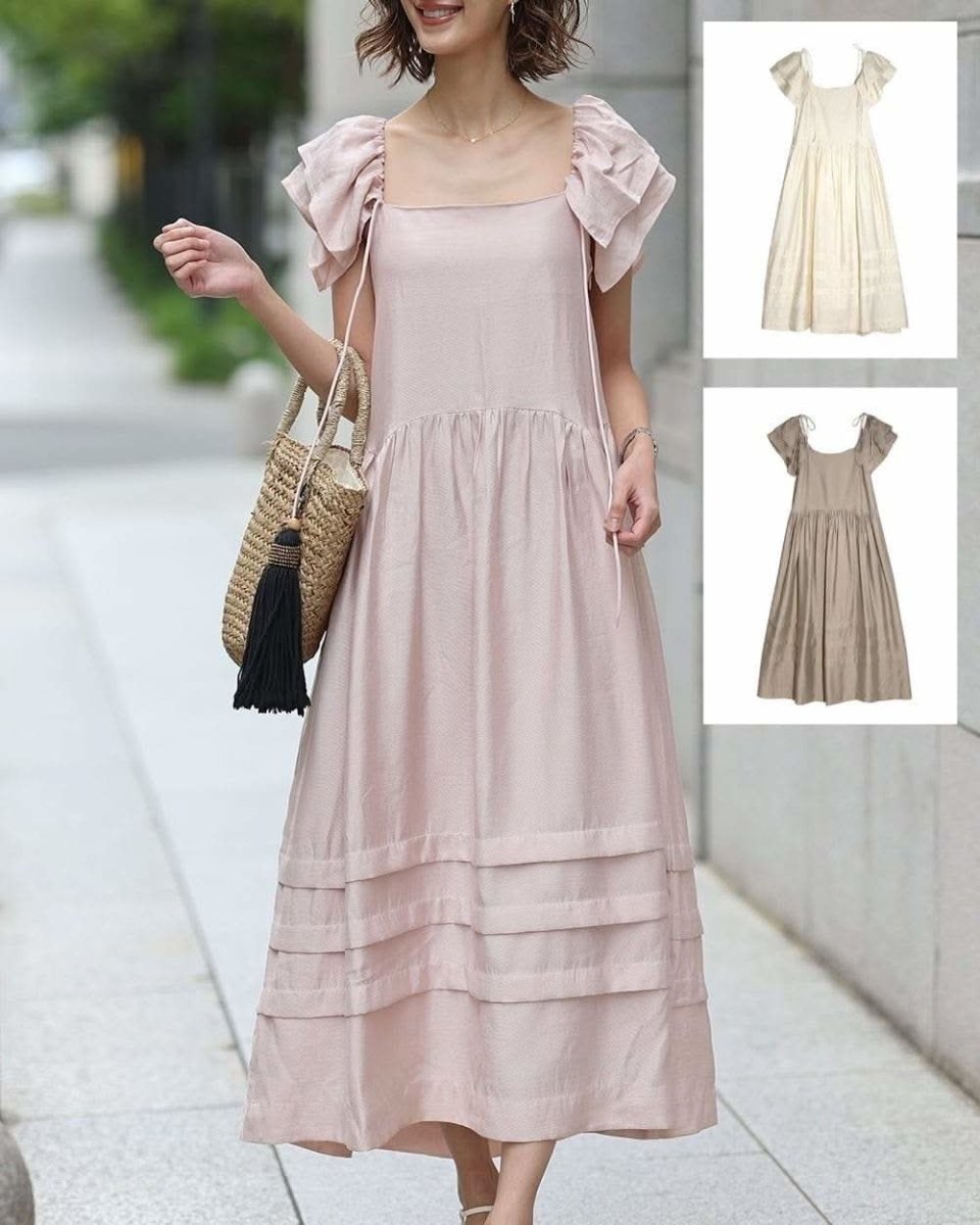 【動画あり】2WAYナチュラルカラーRAYワンピース 3色展開 - select store mirror me【動画あり】2WAYナチュラルカラーRAYワンピース 3色展開203498928mirror meselect store mirror me203498928ホワイトS