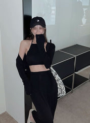 ホルターネックスリットスカート3点セット 2色展開 - select store mirror meホルターネックスリットスカート3点セット 2色展開190129793mirror meselect store mirror me190129793カーキS