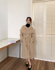 即納,購入後3営業日内発送!<インスタグラマー様ご愛用>【動画あり】トレンドショールデザイントレンチコート  - select store mirror me即納,購入後3営業日内発送!<インスタグラマー様ご愛用>【動画あり】トレンドショールデザイントレンチコート select store mirror meselect store mirror me252589539S