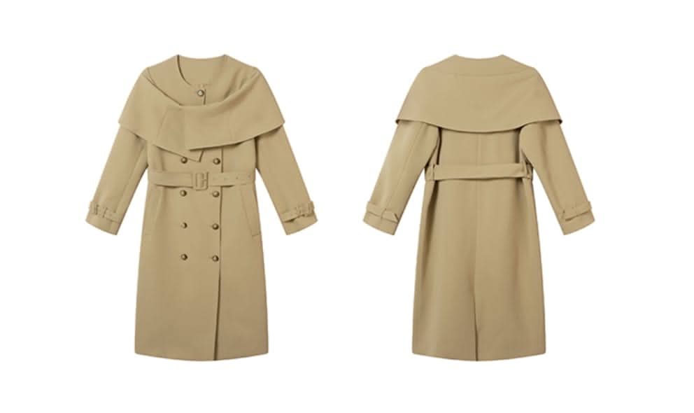 即納,購入後3営業日内発送!<インスタグラマー様ご愛用>【動画あり】トレンドショールデザイントレンチコート  - select store mirror me即納,購入後3営業日内発送!<インスタグラマー様ご愛用>【動画あり】トレンドショールデザイントレンチコート select store mirror meselect store mirror me252589539S