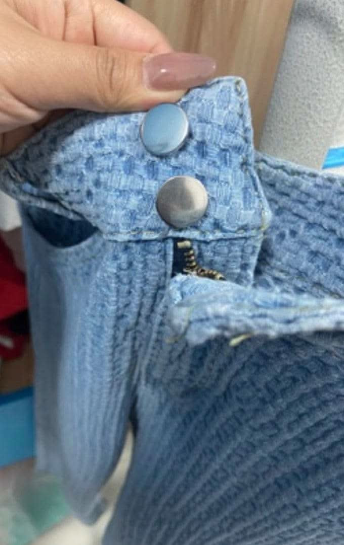 デザインワッフル生地ワイドレッグハイウエストパンツ 3色展開 - select store mirror meデザインワッフル生地ワイドレッグハイウエストパンツ 3色展開125217964mirror meselect store mirror me125217964ライトブルー S