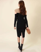 【動画あり】スリーブカットコントラストニットワンピース 3色展開 - select store mirror me【動画あり】スリーブカットコントラストニットワンピース 3色展開155932828mirror meselect store mirror me155932828ベージュ&ホワイト S