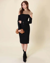 【動画あり】スリーブカットコントラストニットワンピース 3色展開 - select store mirror me【動画あり】スリーブカットコントラストニットワンピース 3色展開155932828mirror meselect store mirror me155932828ベージュ&ホワイト S