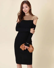 【動画あり】スリーブカットコントラストニットワンピース 3色展開 - select store mirror me【動画あり】スリーブカットコントラストニットワンピース 3色展開155932828mirror meselect store mirror me155932828ベージュ&ホワイト S