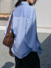 アシンメトリーデザインボタンオーバーシャツ 3色展開 - select store mirror meアシンメトリーデザインボタンオーバーシャツ 3色展開156165815mirror meselect store mirror me156165815ホワイト S