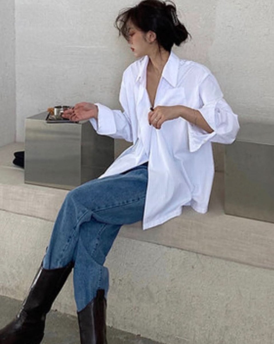 アシンメトリーデザインボタンオーバーシャツ 3色展開 - select store mirror meアシンメトリーデザインボタンオーバーシャツ 3色展開156165815mirror meselect store mirror me156165815ホワイト S