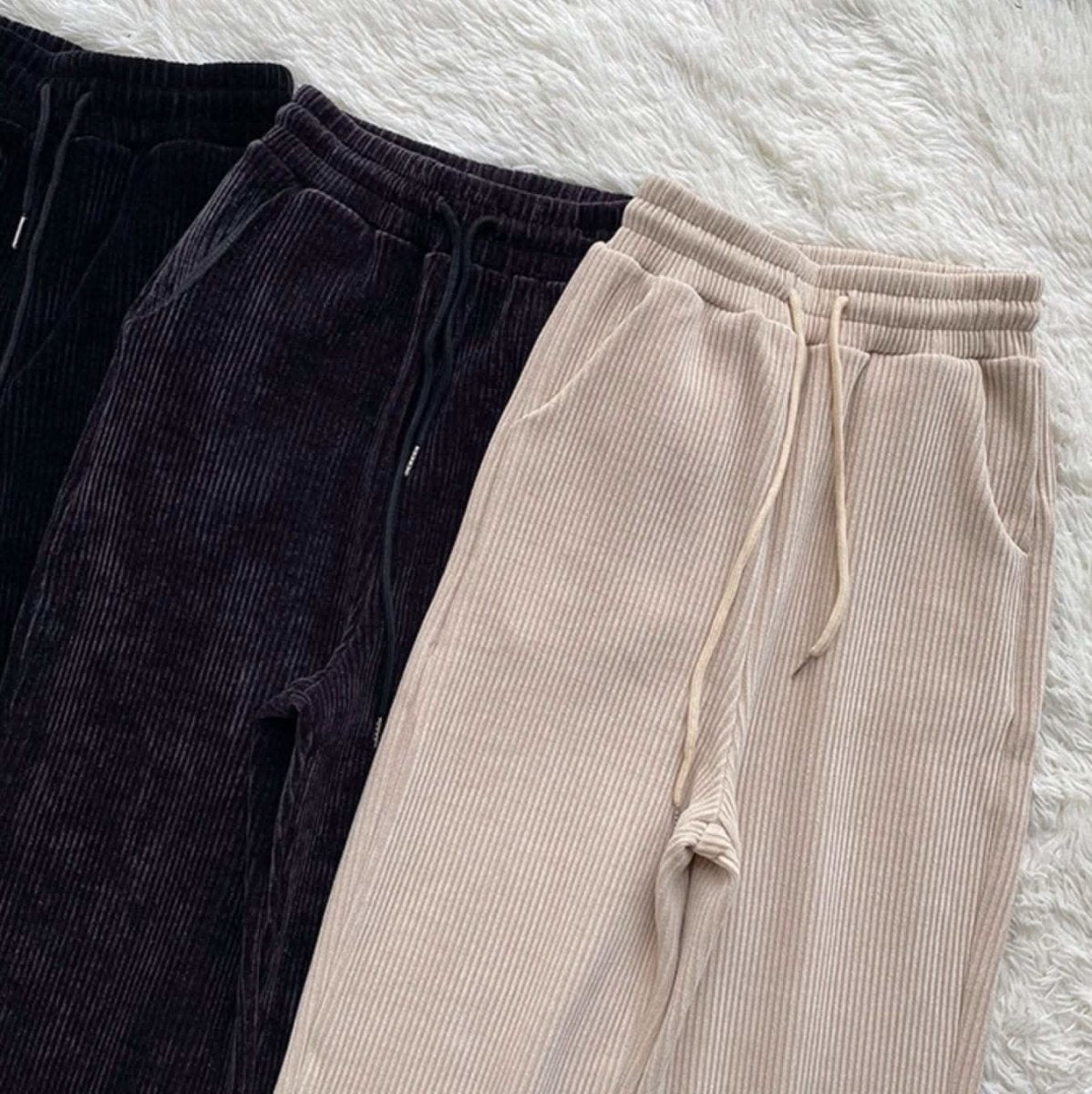 コーデュロイハイウエストパンツ 3色展開 - select store mirror meコーデュロイハイウエストパンツ 3色展開160192419mirror meselect store mirror me160192419ベージュ XS
