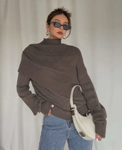 アシンメトリーユニークデザインニット 3色展開 - select store mirror meアシンメトリーユニークデザインニット 3色展開160869700mirror meselect store mirror me160869700ブラウン