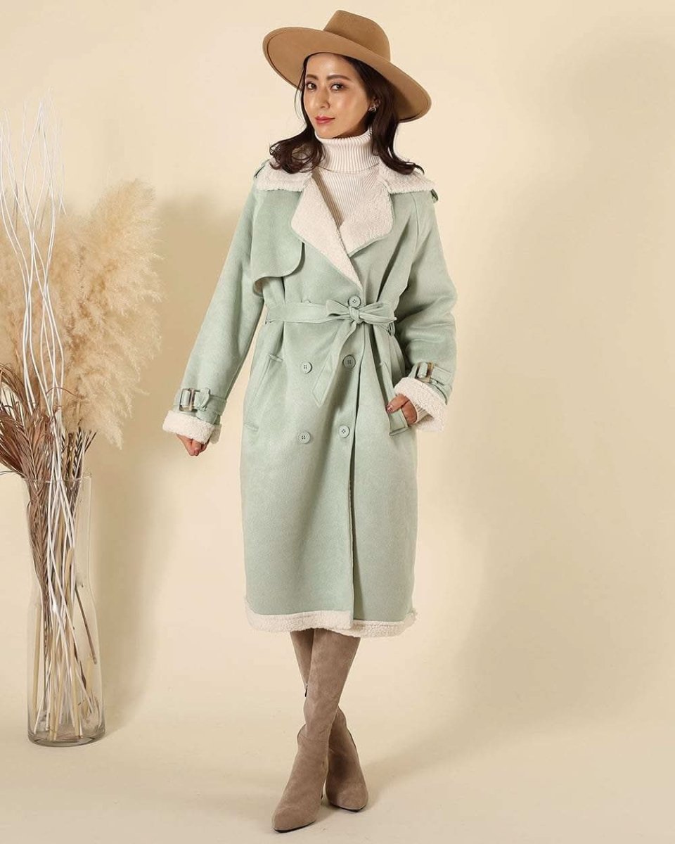 【動画あり】トレンチ風デザインウールムートンコート 3色展開 - select store mirror me【動画あり】トレンチ風デザインウールムートンコート 3色展開162659585mirror meselect store mirror me162659585キャメル