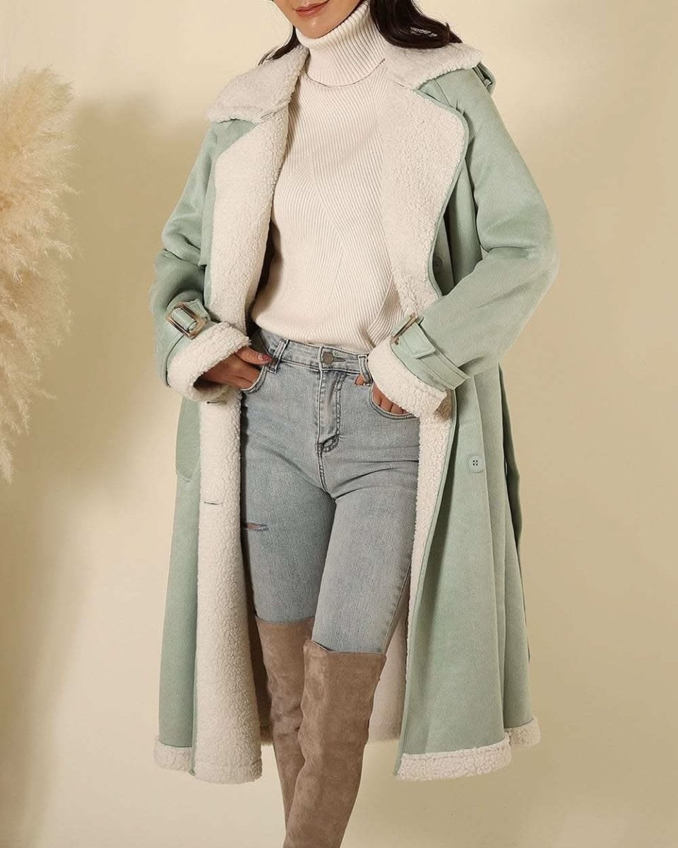 【動画あり】トレンチ風デザインウールムートンコート 3色展開 - select store mirror me【動画あり】トレンチ風デザインウールムートンコート 3色展開162659585mirror meselect store mirror me162659585キャメル