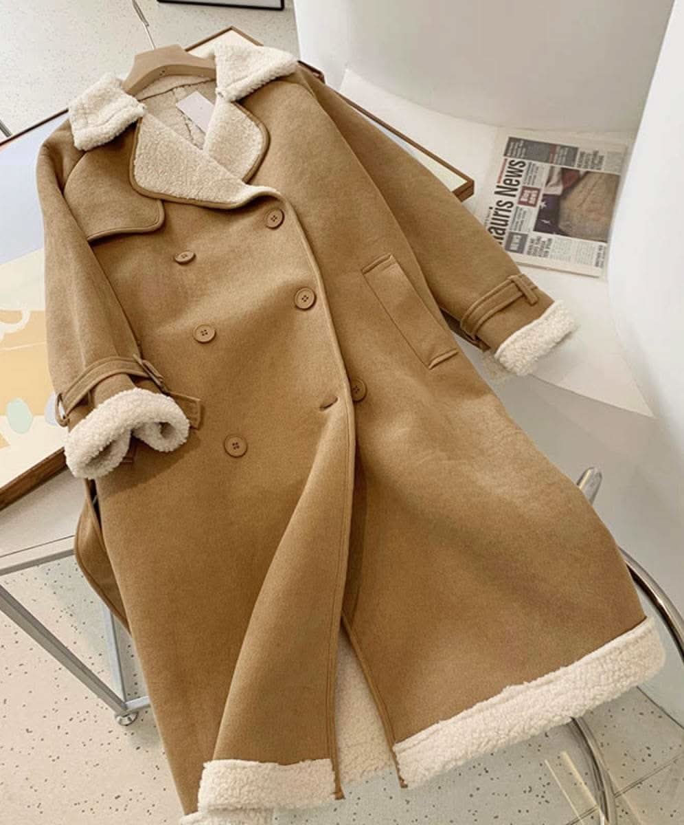 【動画あり】トレンチ風デザインウールムートンコート 3色展開 - select store mirror me【動画あり】トレンチ風デザインウールムートンコート 3色展開162659585mirror meselect store mirror me162659585キャメル