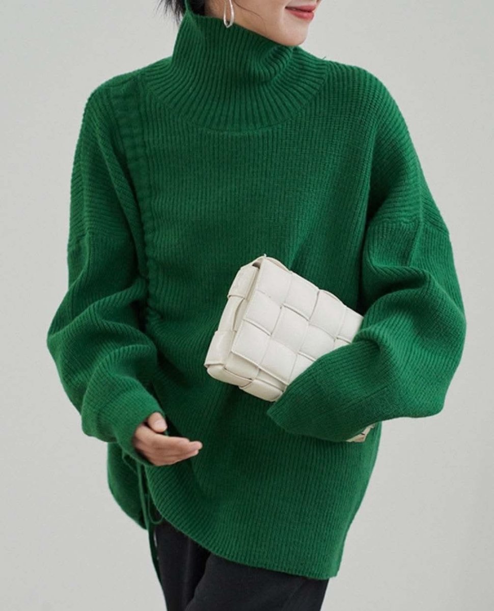 【動画あり】サイドカシュクールウールブレンドワイドニット 3色展開 - select store mirror me【動画あり】サイドカシュクールウールブレンドワイドニット 3色展開162786926mirror meselect store mirror me162786926グリーン