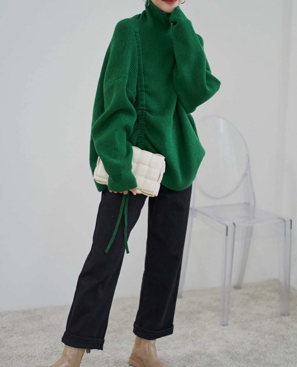 【動画あり】サイドカシュクールウールブレンドワイドニット 3色展開 - select store mirror me【動画あり】サイドカシュクールウールブレンドワイドニット 3色展開162786926mirror meselect store mirror me162786926グリーン