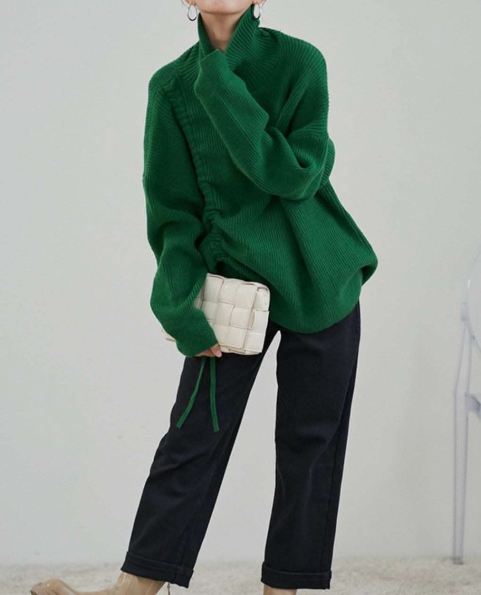 【動画あり】サイドカシュクールウールブレンドワイドニット 3色展開 - select store mirror me【動画あり】サイドカシュクールウールブレンドワイドニット 3色展開162786926mirror meselect store mirror me162786926グリーン