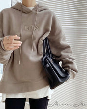 刺繍ロゴルーズシルエットコットンフードパーカー 3色展開 - select store mirror me刺繍ロゴルーズシルエットコットンフードパーカー 3色展開162886247mirror meselect store mirror me162886247オフホワイト