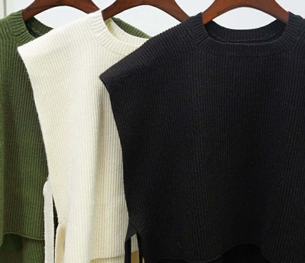 サイドロングリボンワイドニットベスト 3色展開 - select store mirror meサイドロングリボンワイドニットベスト 3色展開163197533mirror meselect store mirror me163197533ホワイト