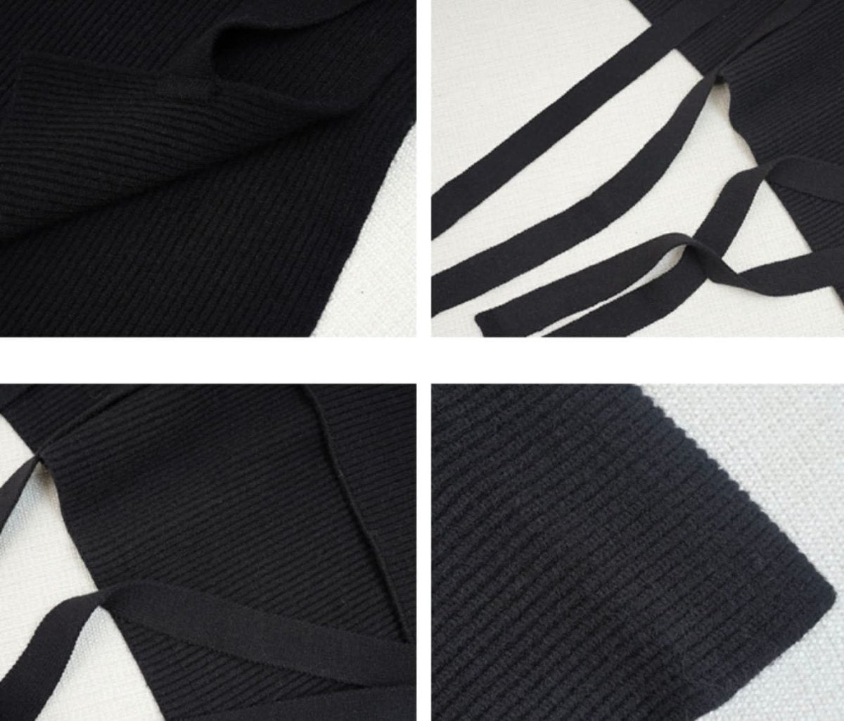 サイドロングリボンワイドニットベスト 3色展開 - select store mirror meサイドロングリボンワイドニットベスト 3色展開163197533mirror meselect store mirror me163197533ホワイト