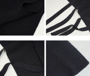 サイドロングリボンワイドニットベスト 3色展開 - select store mirror meサイドロングリボンワイドニットベスト 3色展開163197533mirror meselect store mirror me163197533ホワイト