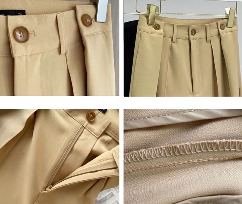 美脚ラインマニッシュタックパンツ 3色展開 - select store mirror me美脚ラインマニッシュタックパンツ 3色展開169250054mirror meselect store mirror me169250054イエローS