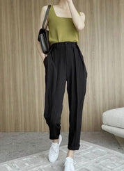 美脚ラインマニッシュタックパンツ 3色展開 - select store mirror me美脚ラインマニッシュタックパンツ 3色展開169250054mirror meselect store mirror me169250054イエローS