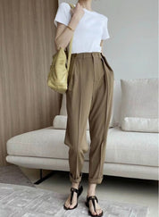 美脚ラインマニッシュタックパンツ 3色展開 - select store mirror me美脚ラインマニッシュタックパンツ 3色展開169250054mirror meselect store mirror me169250054イエローS