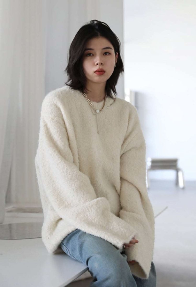 【動画あり】ナチュラルカラーニットオーバートップス 3色展開 - select store mirror me【動画あり】ナチュラルカラーニットオーバートップス 3色展開186541287mirror meselect store mirror me186541287ホワイトS