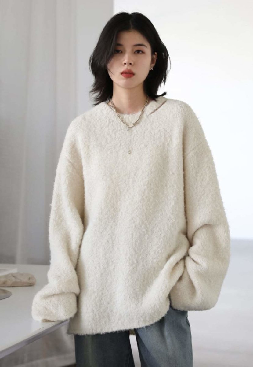 【動画あり】ナチュラルカラーニットオーバートップス 3色展開 - select store mirror me【動画あり】ナチュラルカラーニットオーバートップス 3色展開186541287mirror meselect store mirror me186541287ホワイトS