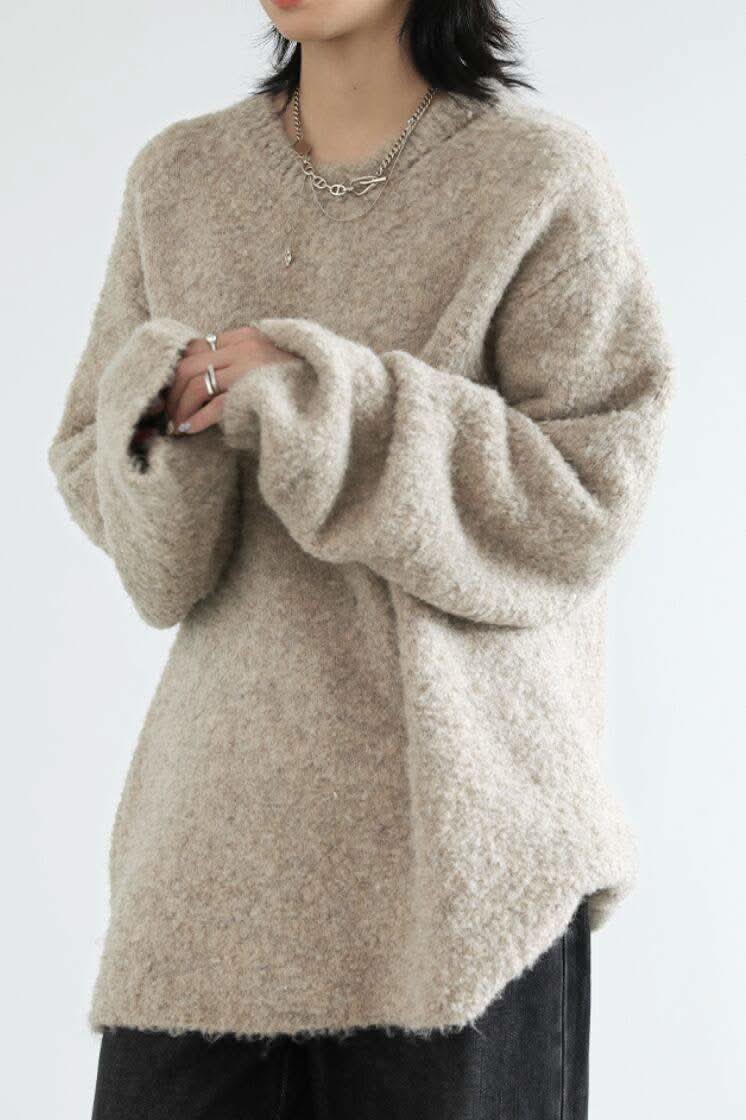 【動画あり】ナチュラルカラーニットオーバートップス 3色展開 - select store mirror me【動画あり】ナチュラルカラーニットオーバートップス 3色展開186541287mirror meselect store mirror me186541287ホワイトS