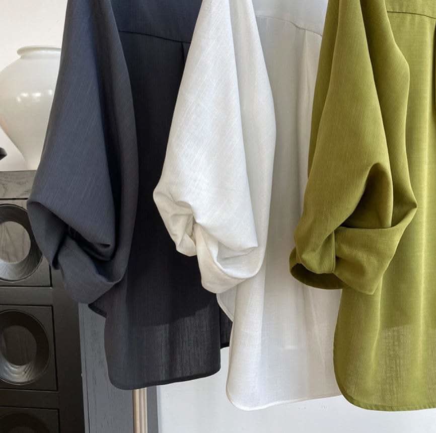 【動画あり】ラウンドネックランタンスリーブブラウス 3色展開 - select store mirror me【動画あり】ラウンドネックランタンスリーブブラウス 3色展開189782159mirror meselect store mirror me189782159ホワイトS