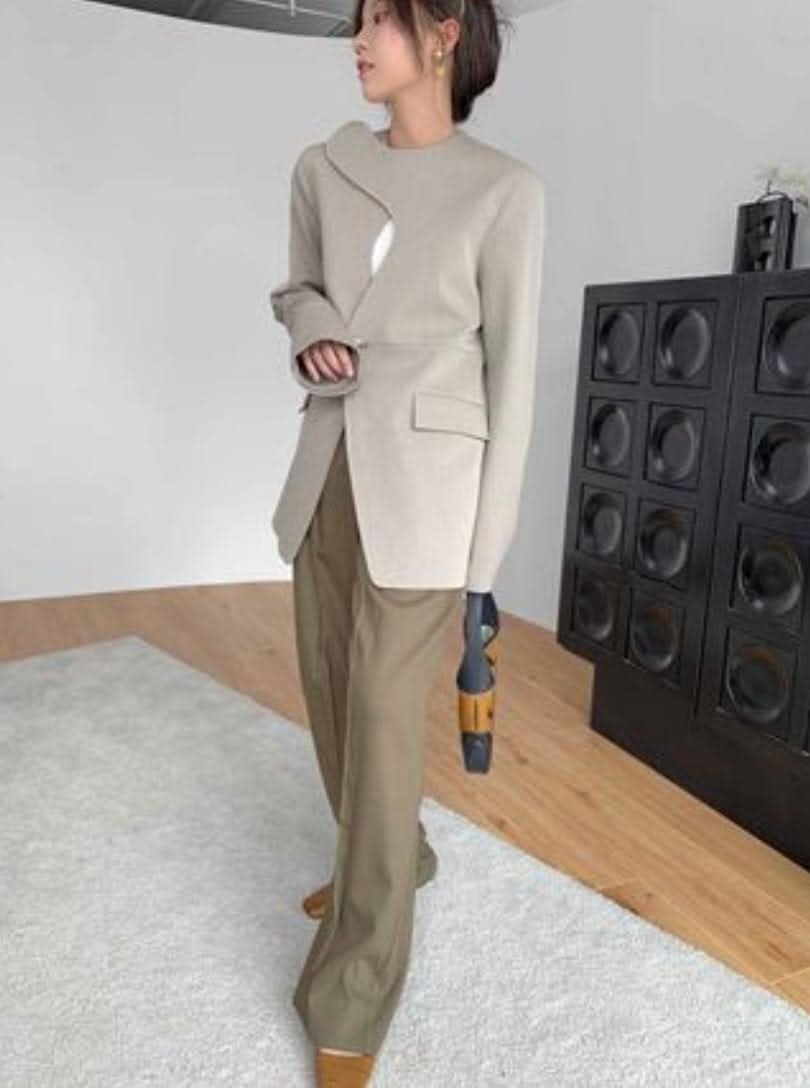 新デザインボタンベルトジャケット 3色展開 - select store mirror me新デザインボタンベルトジャケット 3色展開197037653mirror meselect store mirror me197037653S